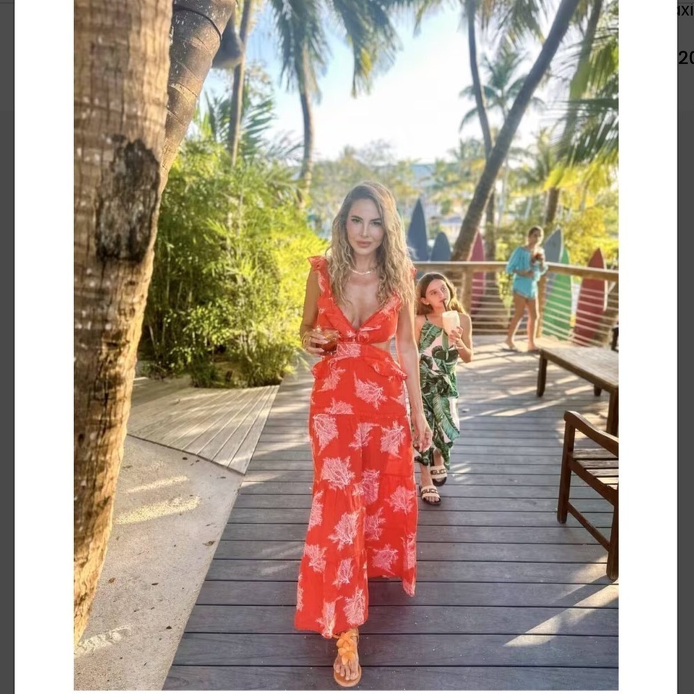 Karina Grimaldi MARIGOT PRINTED MAXI DRESS